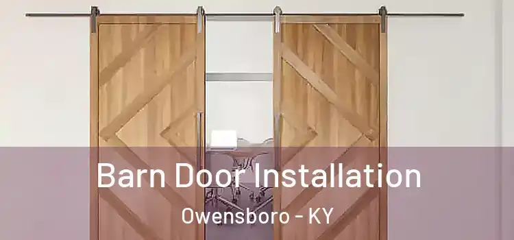 Barn Door Installation Owensboro - KY