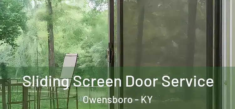 Sliding Screen Door Service Owensboro - KY